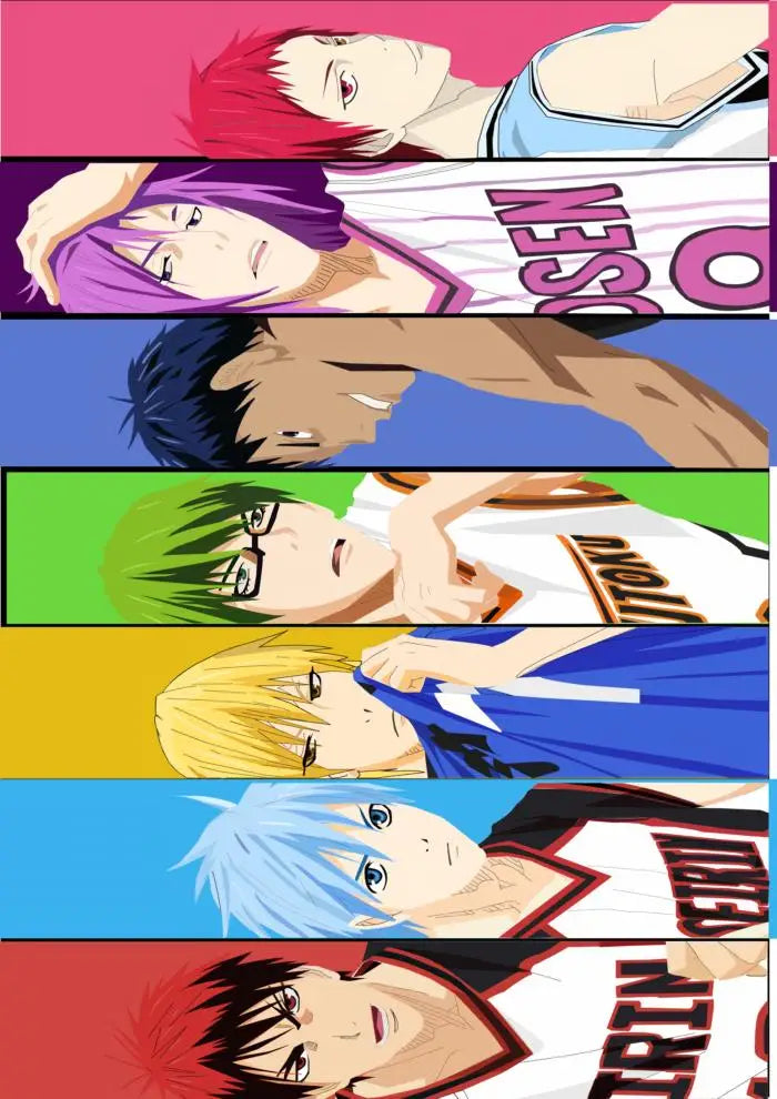 Kuroko No Basket Anime Canvas Wall Art Minimalist Poster