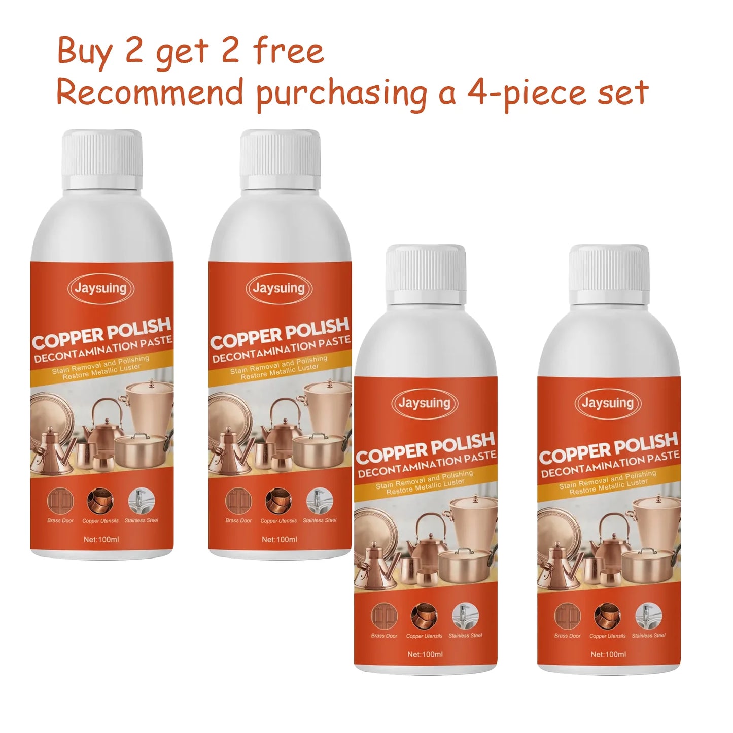 Copper & Brass Polish Paste – Rust & Tarnish Remover | Jaysuing