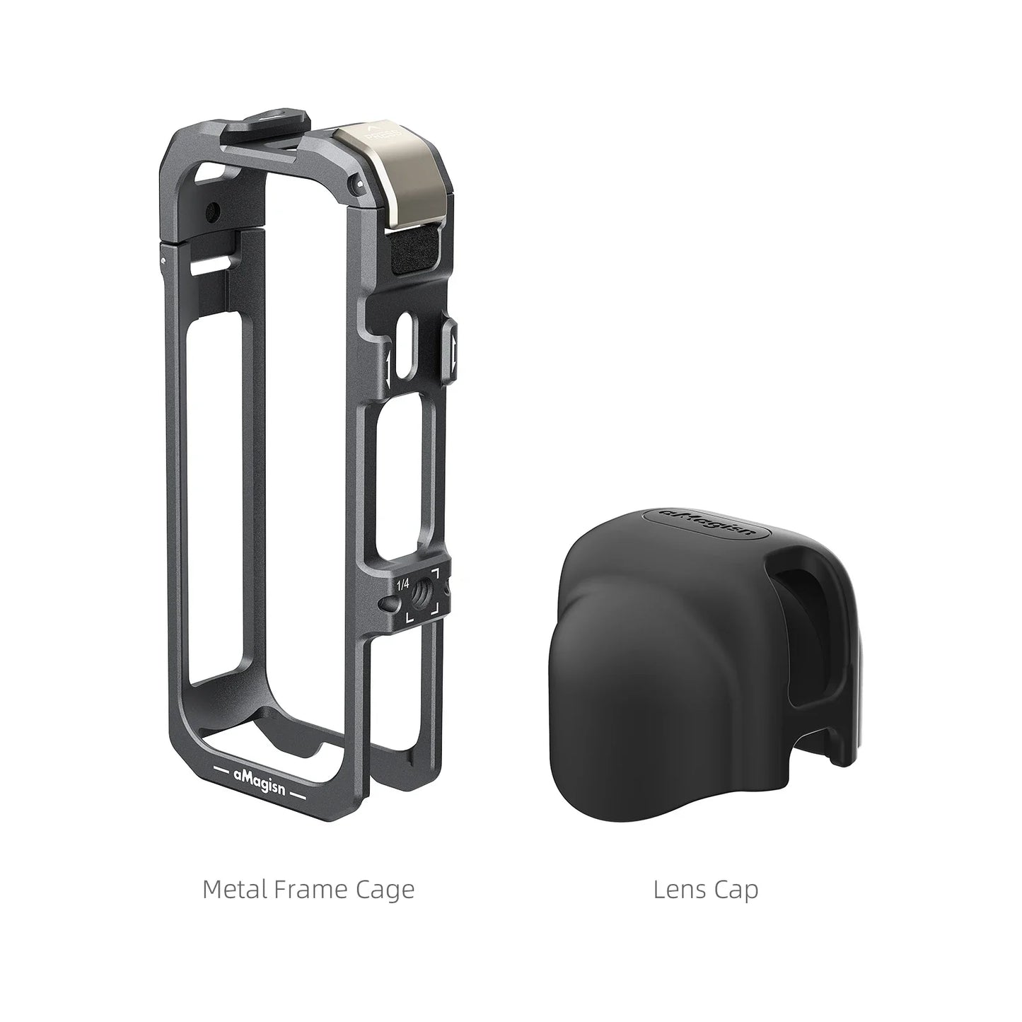 Aluminum Rabbit Cage Frame for Insta360 X4 Air | Metal Rig