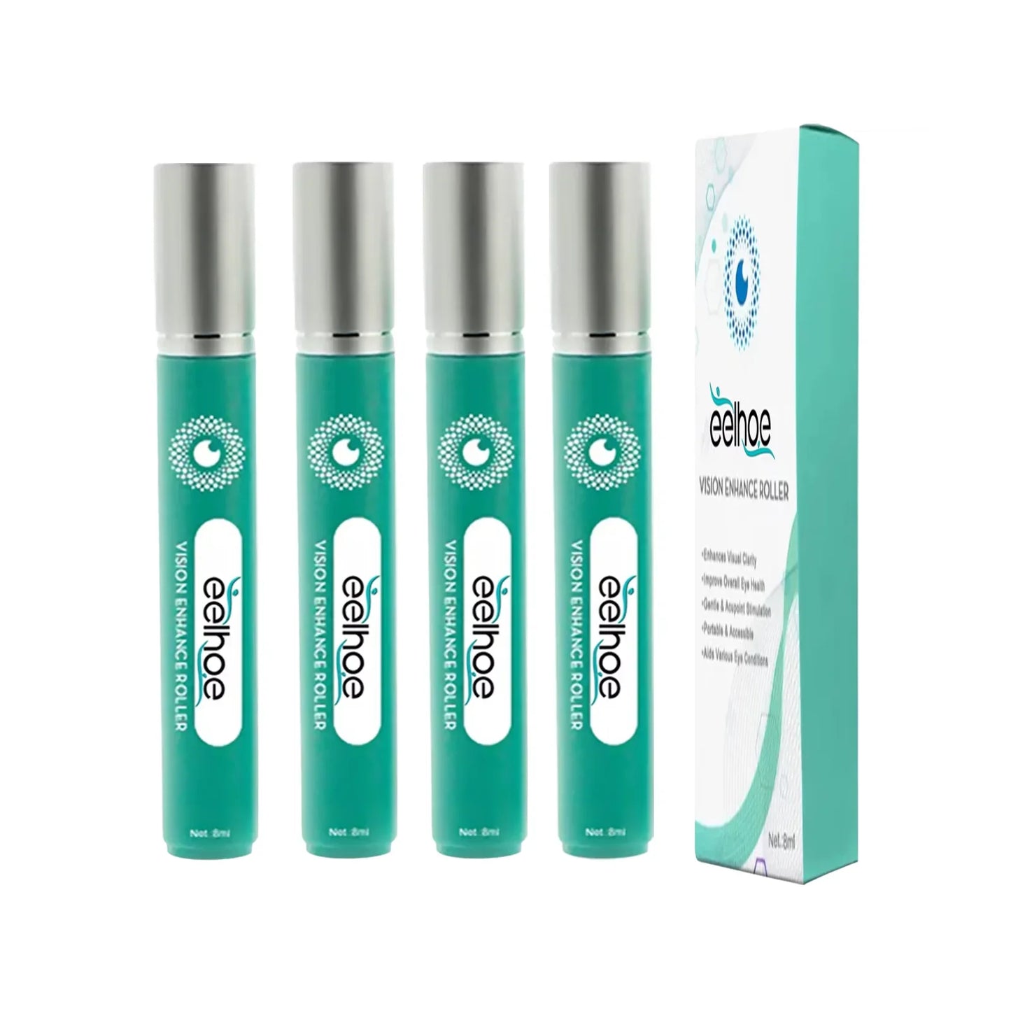 Eye Serum & Massage Roller – Moisturizing Eye Care Set