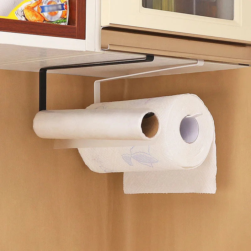 Kitchen Tissue Holder & Spice Rack Organizer – Stainless Steel