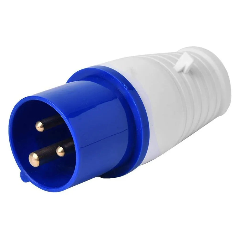 16 Amp 3 Pin Ndustrial Waterproof Socket Wall Mounted 220-250V IP44