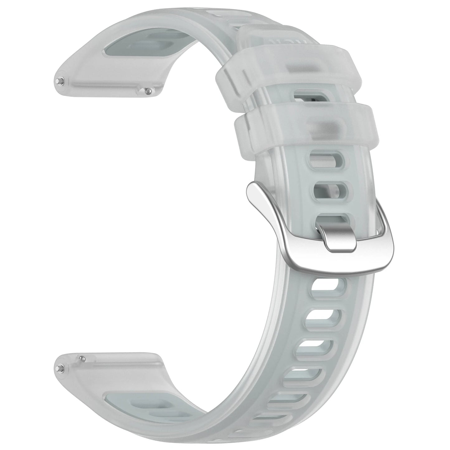 Two-Tone Silicone Strap for Garmin – 20mm & 22mm Quick Release Peaceful Pleasures Health and Wellness