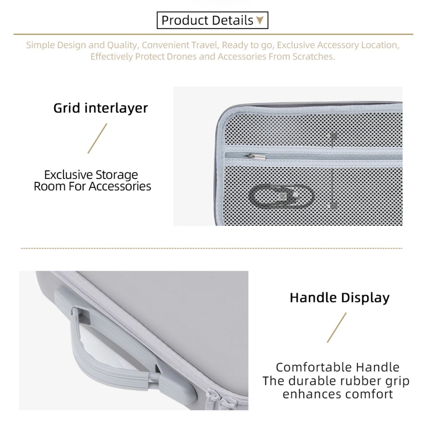 For DJI Avata 360 For RC2 Carrying Case And Charging Hub Carrying Case Comes With Shoulder Strap For Easy Portability Peaceful Pleasures Health and Wellness