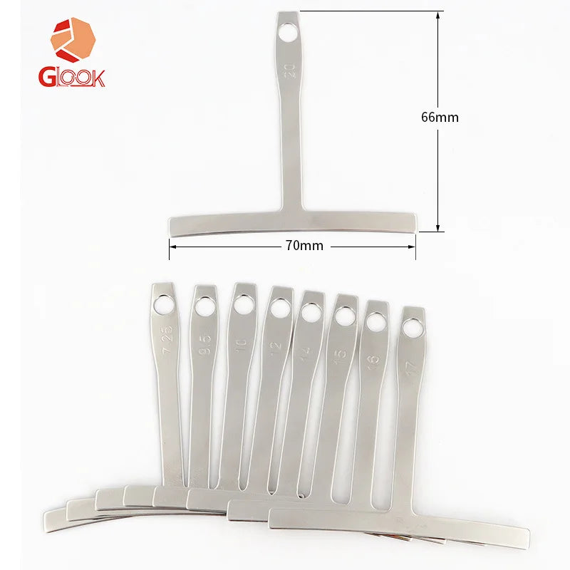 Guitar Fretboard Radian Ruler Grinding Measuring Curvature