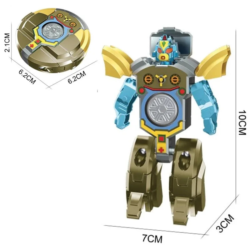 Robot Transformation Fidget Spinner – Sensory Toy for Kids