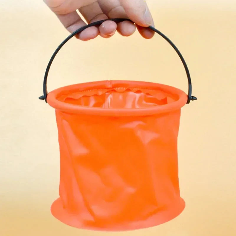 Collapsible Beach Sand Bucket – Kids' Pool & Outdoor Toy
