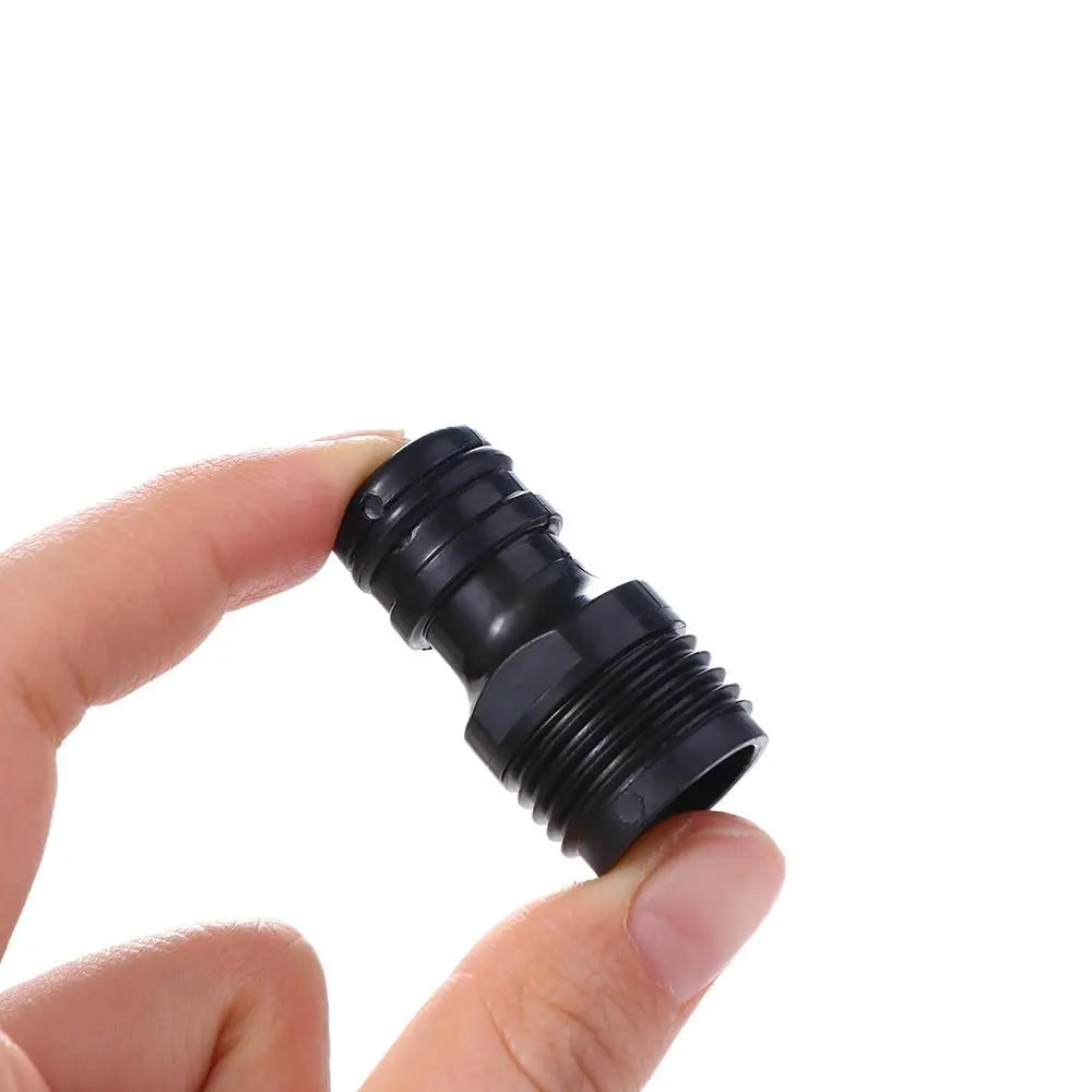 2-Pack Garden Hose Tap Adaptor – 1/2" Nipple Pipe Connector