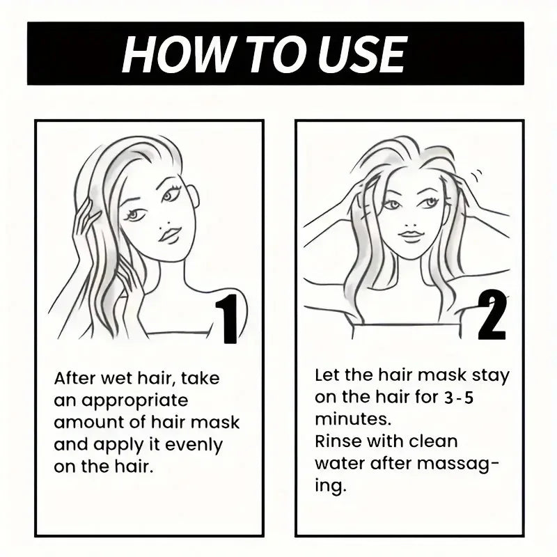 Keratin Hair Mask 60g – Repair Frizzy & Damaged Hair