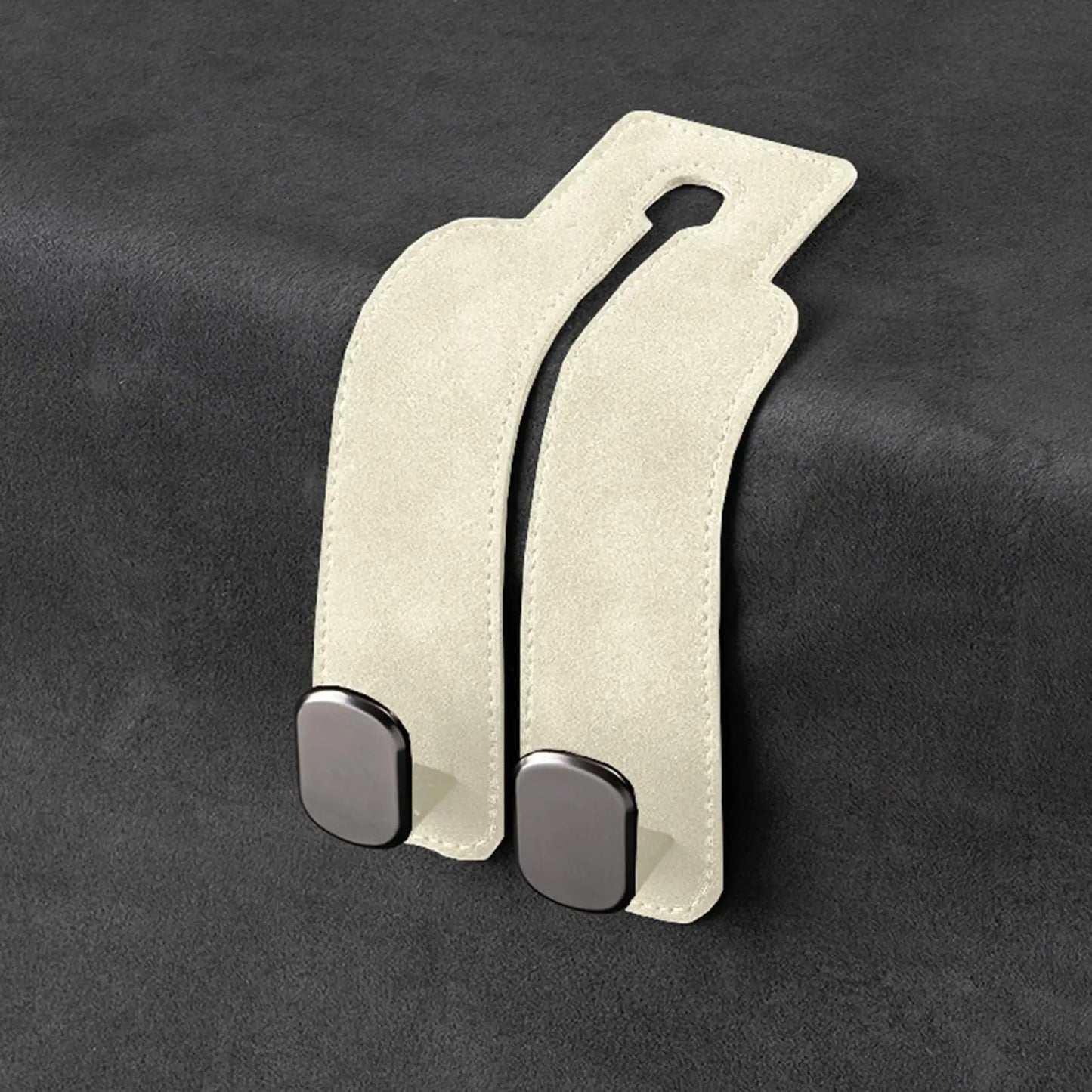 2-in-1 Car Headrest Hook | Seat Back Bag Hanger Organizer