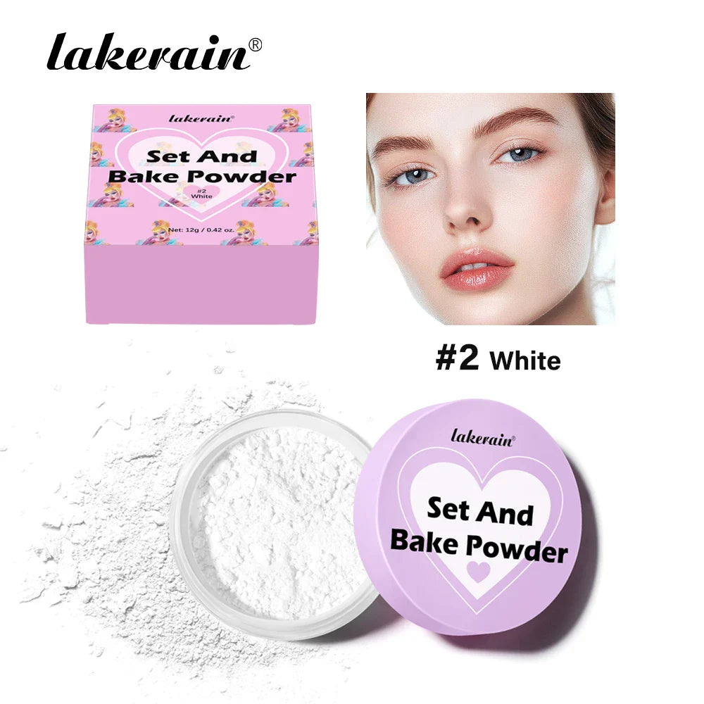 Loose Baking Setting Powder – Matte, Oil Control & Brightening Loose Setting Powder Oasis Select 2 White