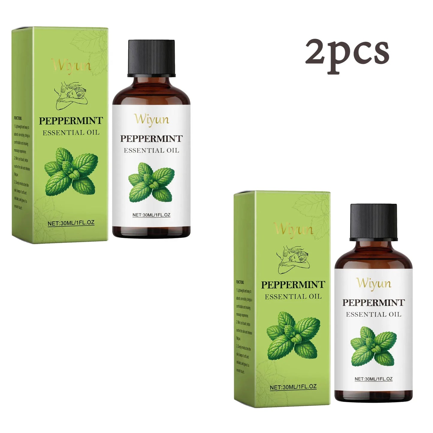 Peppermint Essential Oil Body Massage Oil – Deep Hydrating