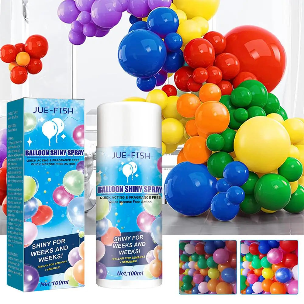Balloon Shine Spray – High Gloss Polish for Latex & Foil Balloons