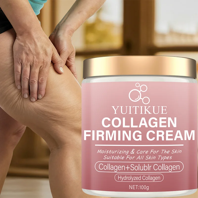 Collagen Firming Cream 100g - Tighten & Lift for Arms Waist Legs, Gentle Formula, Exercise Enhancer, All Skin Types Peaceful Pleasures Health and Wellness