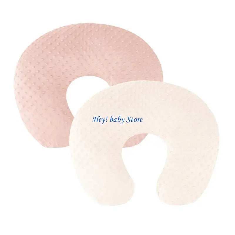 Pack of 2 Soft Cotton Nursing Pillow Covers | Baby Feeding