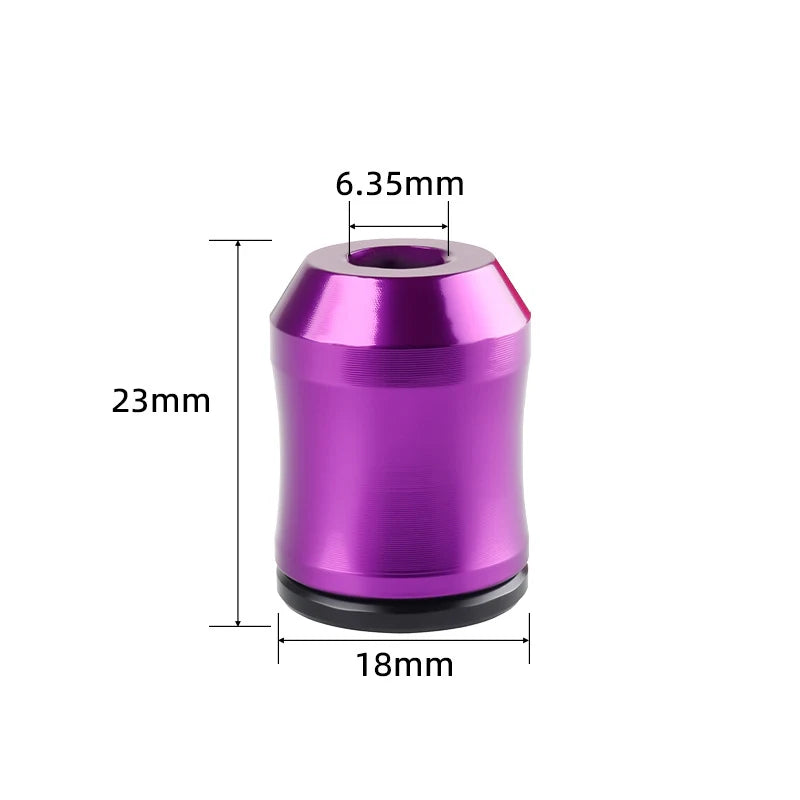 Magnetic Screw Rings Magnetized Ring Screwdriver Bit Aluminum Alloy 6.35mm Shank Screw Bit Magnetic Magnetizer Replacement Peaceful Pleasures Health and Wellness Purple