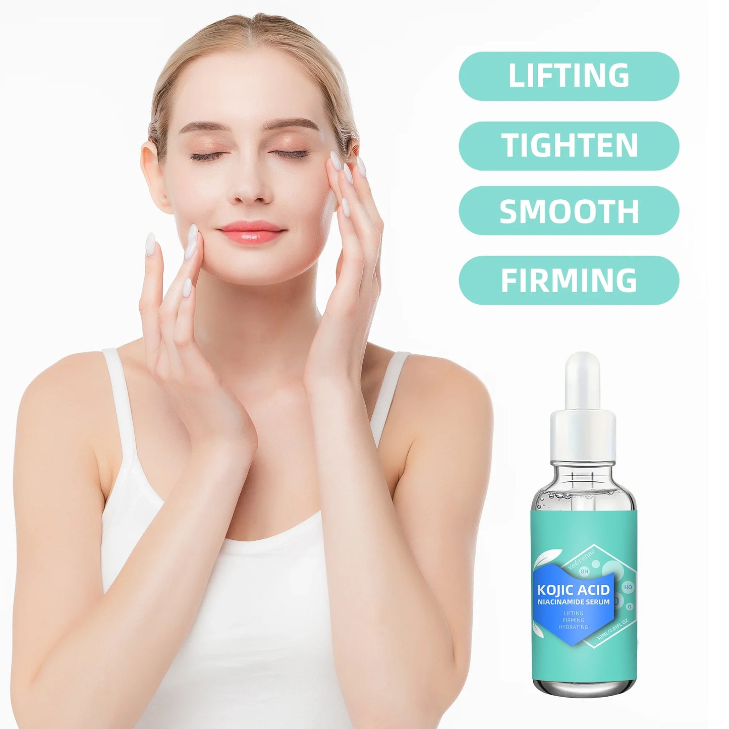 veérenae Kojic Acid Niacinamide Serum – Firm & Hydrate