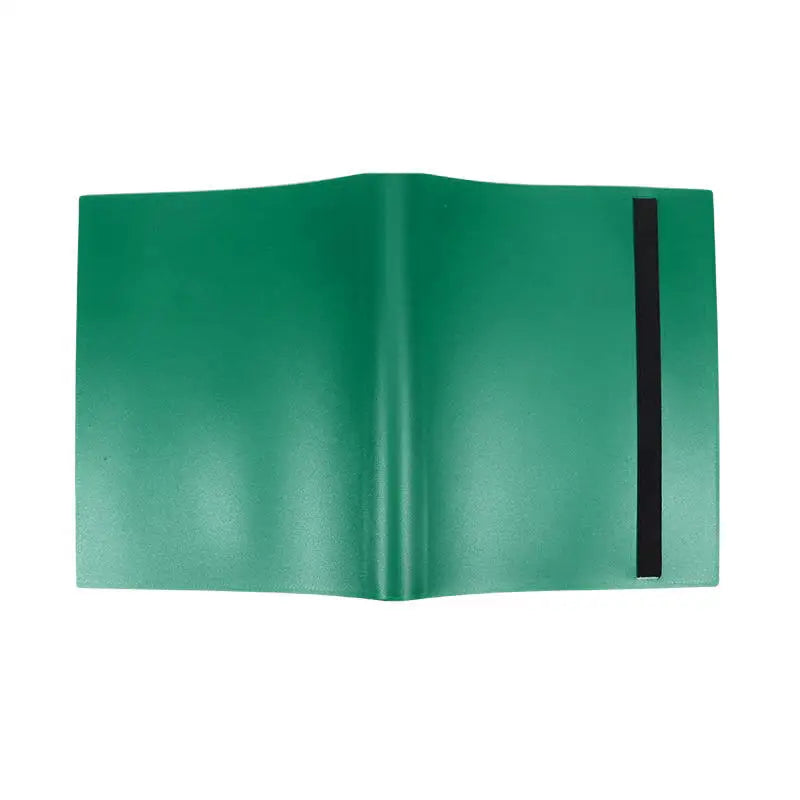 Clear Grid Pocket Album 4/9/12 Slot Organizer for Cards Tickets Portable Mini Photo Book | Multipurpose Storage for Collectibles Peaceful Pleasures Health and Wellness 9 grid green