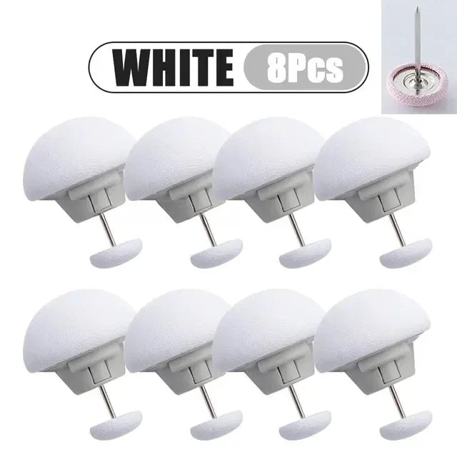 Mushroom Duvet Clips Anti-Slip Quilt Holder Buckles 4/8 Pcs