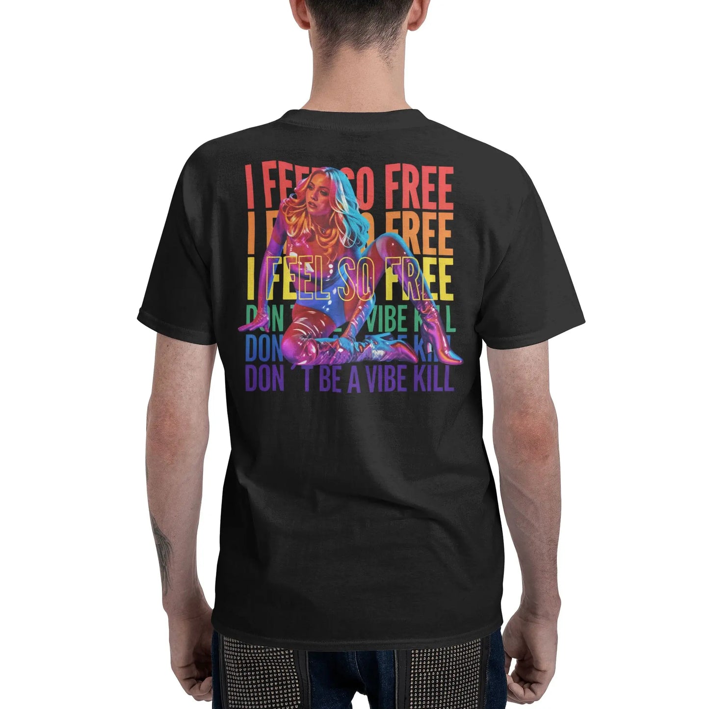 Madonnas Confessions II Album 2026 T-Shirt Male Y2K Cotton T-Shirts Summer Comfortable Novelty Tees Hot Sale Oversize Clothes Peaceful Pleasures Health and Wellness
