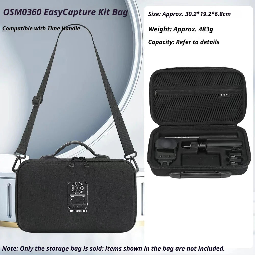 DJI Osmo 360 Accessories Kit – Cage, Glass & Mount