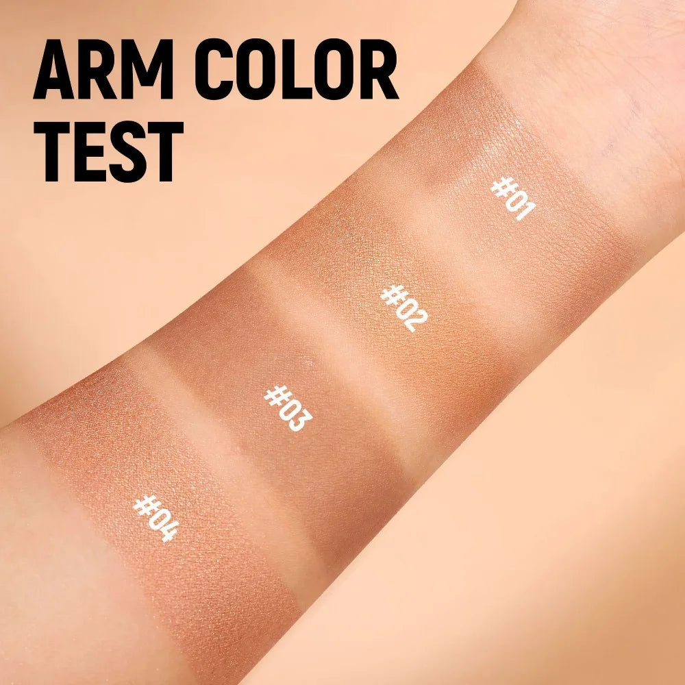 Waterproof Shimmer Bronze Body Foundation & Tanning Lotion