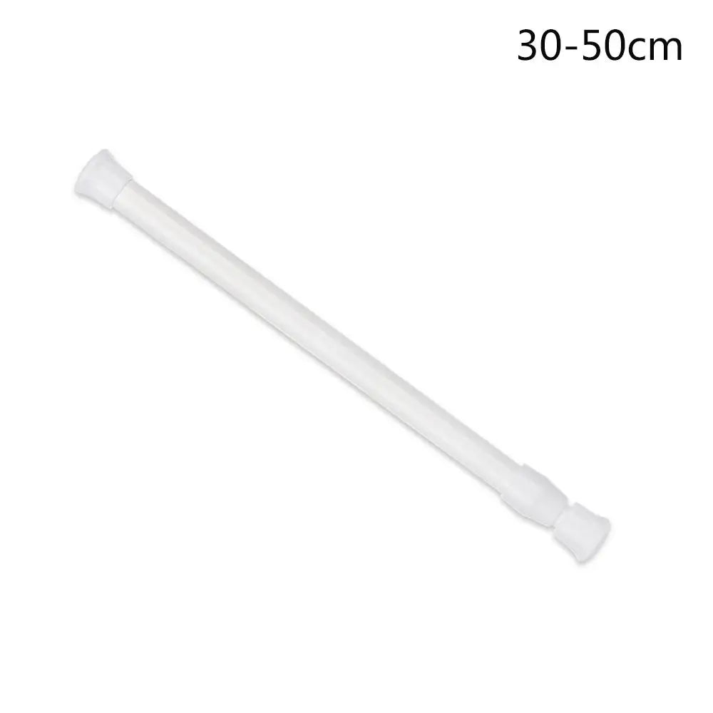 Adjustable Spring Telescopic Curtain Rod 18–110cm | No-Drill