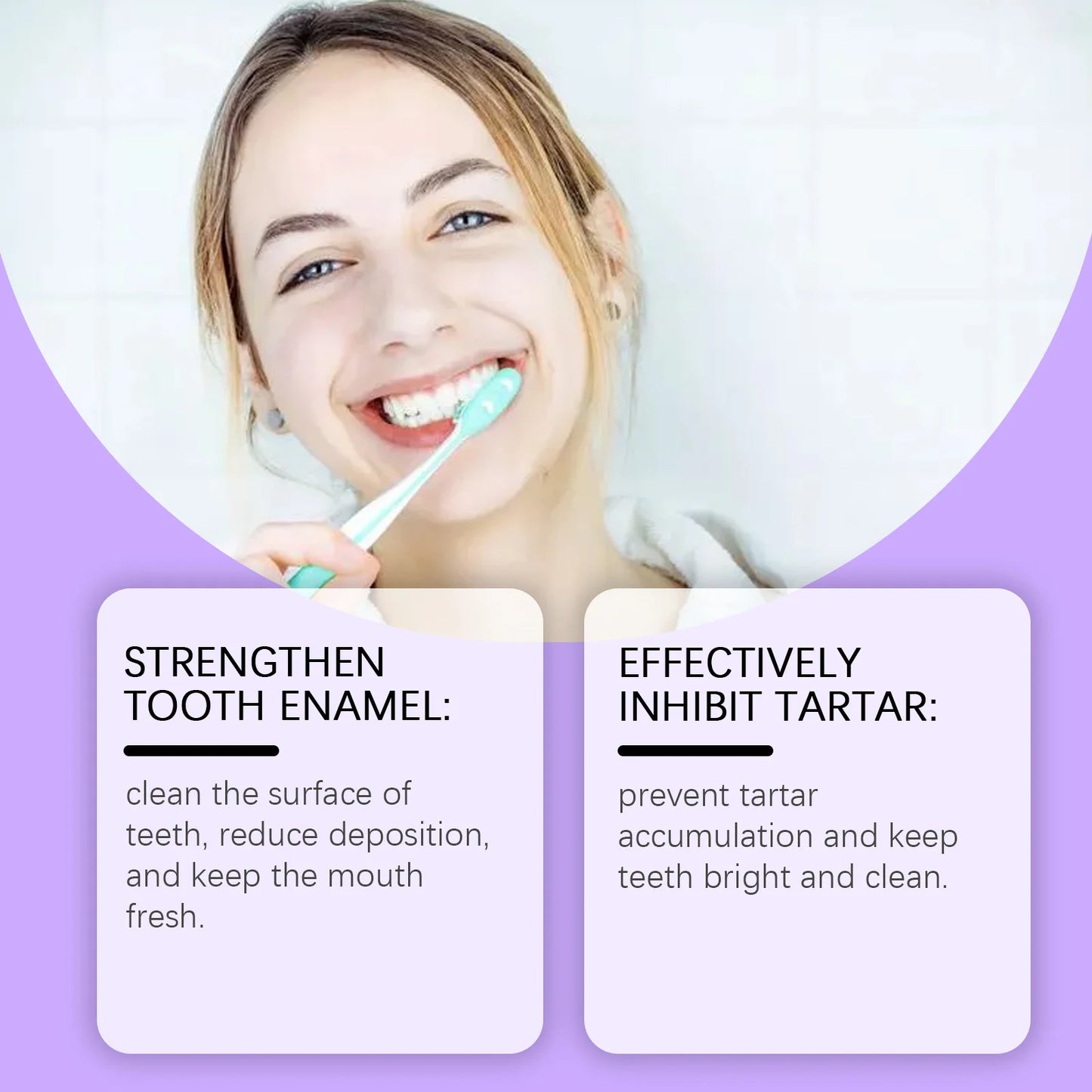 Purple Niacinamide Whitening Toothpaste Oral Cleansing Reduce Plaque Alleviate Gum Bleeding Fresh Breath Brightening Toothpaste Peaceful Pleasures Health and Wellness