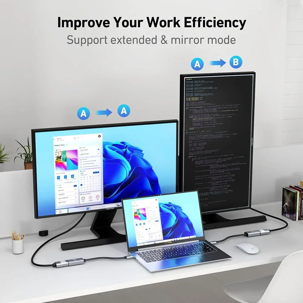 USB-C to HDMI 4K@60Hz Cable | MacBook, Dell XPS & More