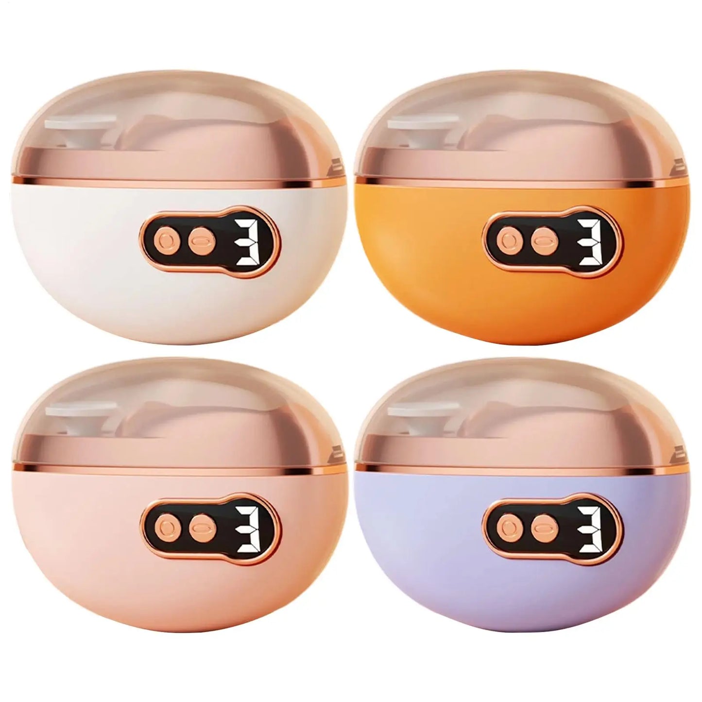 Electric Nail Clipper 3-Speed LED Light & Scraps Storage Trimmer