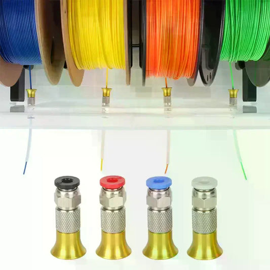 PC4-M6 Pneumatic Connector & PTFE Tube | 3D Printer Dryer Box 3D Printer Fitting Oasis Select
