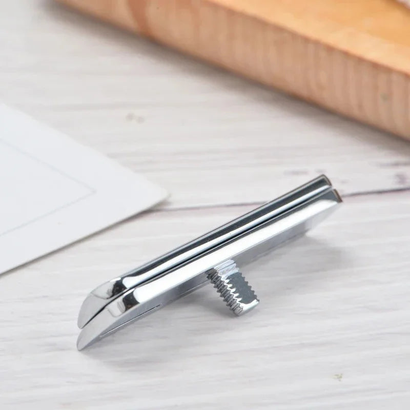 YAQI Excalibur Single Edge Safety Razor Head – Chrome AC Design