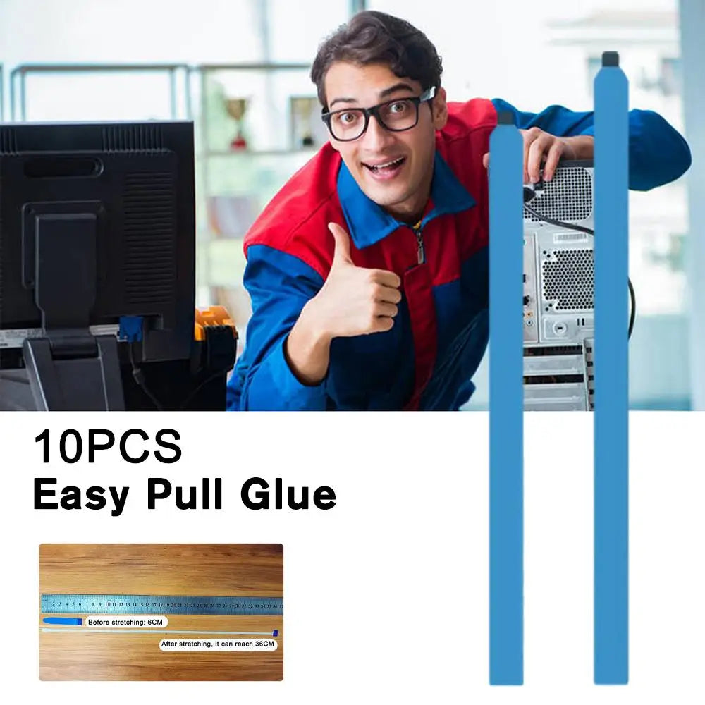 Easy Pull Double-Sided LCD Tape for Laptop Screen Repair – 10pcs