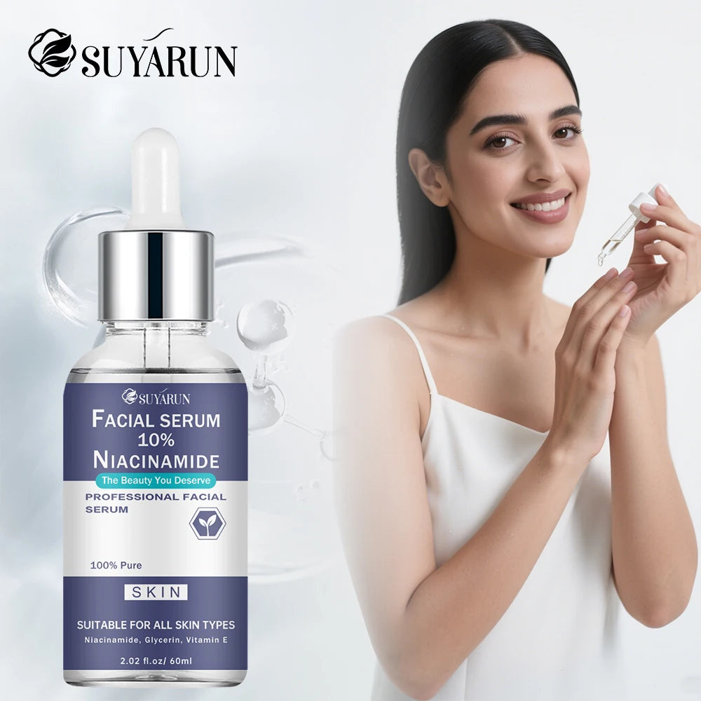 SUYARUN Premium Niacinamide Face Serum - Brightening & Moisturizing, Anti-Aging, Pore Minimizer & Oil Control for All Skin Types Peaceful Pleasures Health and Wellness