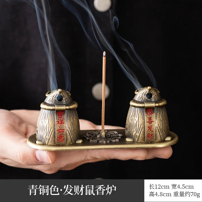 Mini Zen Inspired Small Incense Burner, Small Auspicious Cloud, Incense Plate, Aromatherapy Burner, Incense Path Accessories Peaceful Pleasures Health and Wellness type24