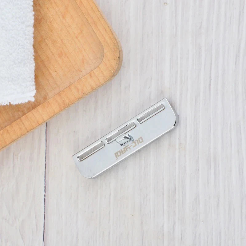 YAQI Excalibur Single Edge Chrome Color AC Safety Razor Head for Men Zinc Alloy 0.70mm Blade Gap 50mm Width Lightweight Head Peaceful Pleasures Health and Wellness