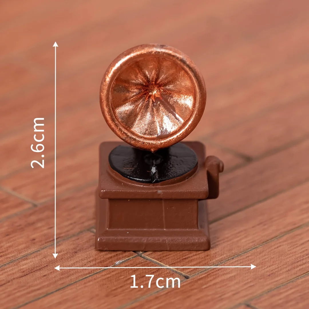 1PCS Dollhouse Miniature Furniture Mini Furnishing Bed Sofa Chair Scene Model Micro Landscape Fairy Garden Ornament Kids Gifts Peaceful Pleasures Health and Wellness 6