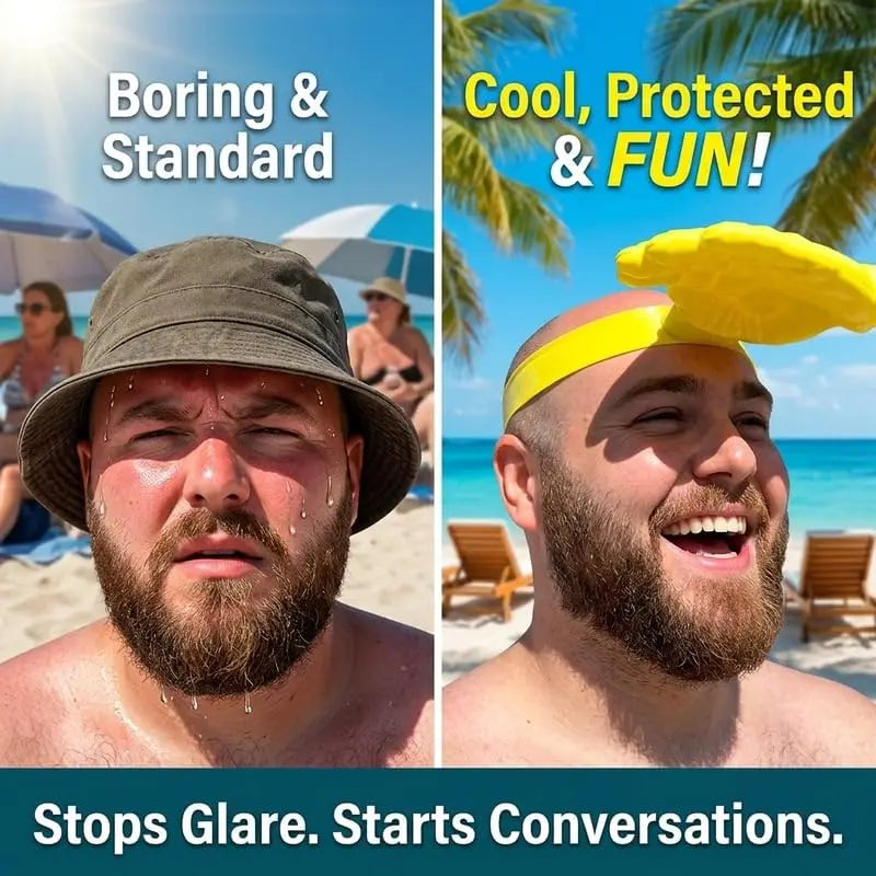 Hands-Free Hand Shade Hat – Instant Sun Protection Visor,Palm-Sized Sun Hat,UV Protection Visor for Outdoor Peaceful Pleasures Health and Wellness