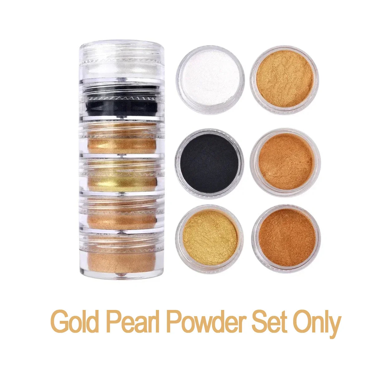 MIRAVEXL Natural Soy Wax Flakes 160g & Pearl Shimmer Pigment