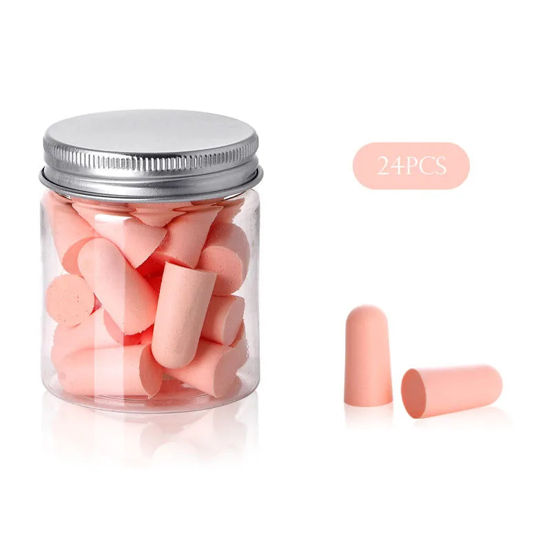 Bullet Foam Earplugs 24/60 Pack | Noise Reduction Sleep & Travel