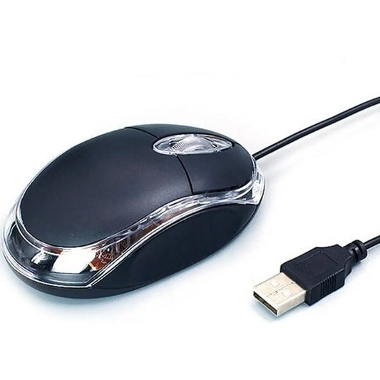 Wired USB Optical Mouse – 1000 DPI 3-Button for Laptop & Desktop Wired Computer Mouse Oasis Select