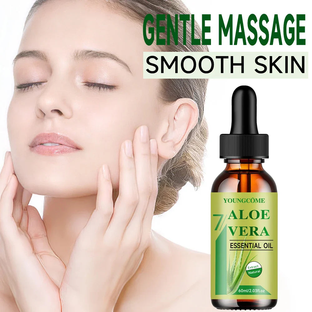 Organic Aloe Vera Oil – Hydrating Skin & Hair Nourishing Oil