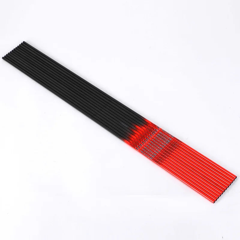 12 ACCMOS Arrow Shaft Pure Carbon Spine 300 340 400 500 600 700 800