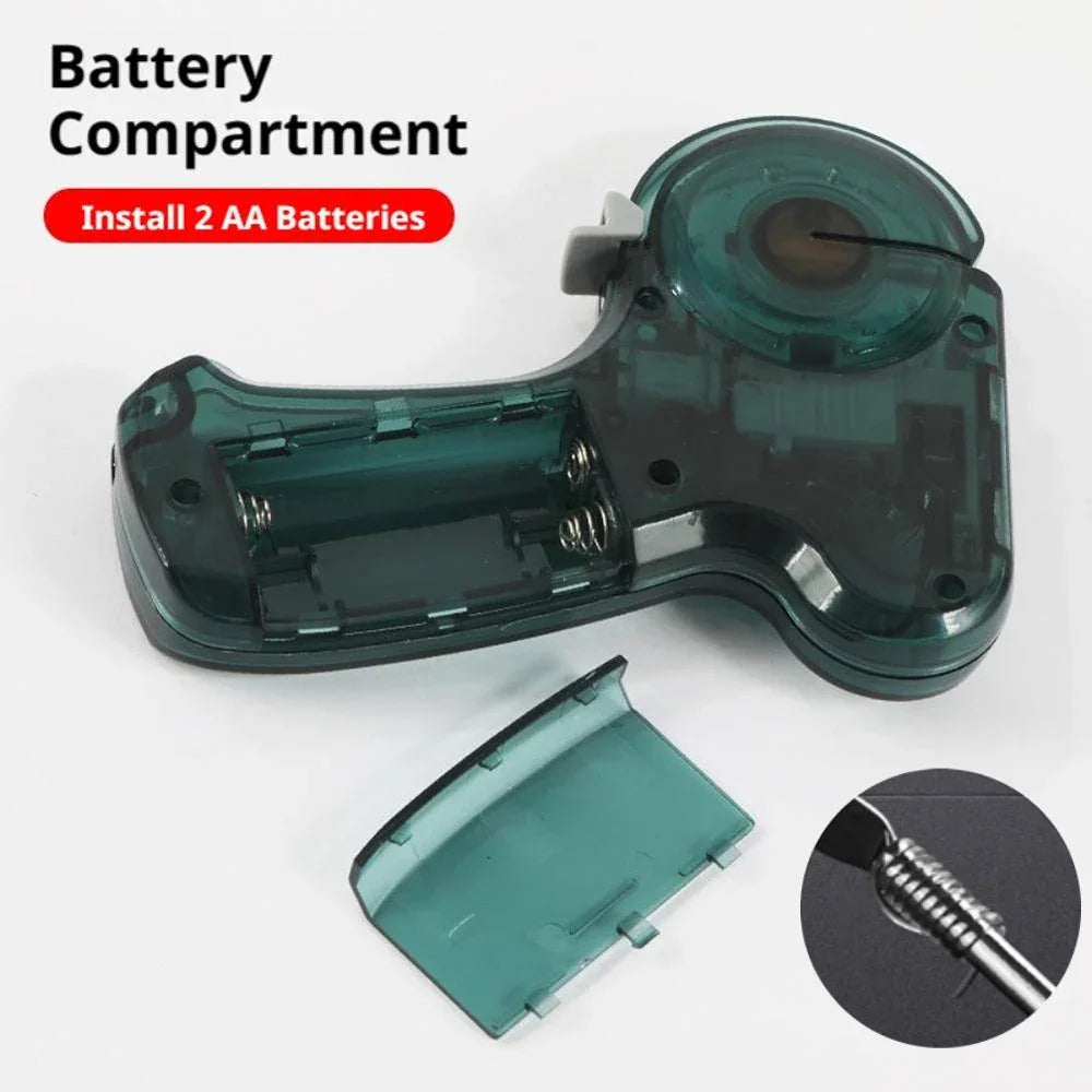 Automatic Electric Fishing Hook Layer Machine Portable Fishing Hook Line Tying Binding Device Fast Knotting Tool for Fishing Peaceful Pleasures Health and Wellness