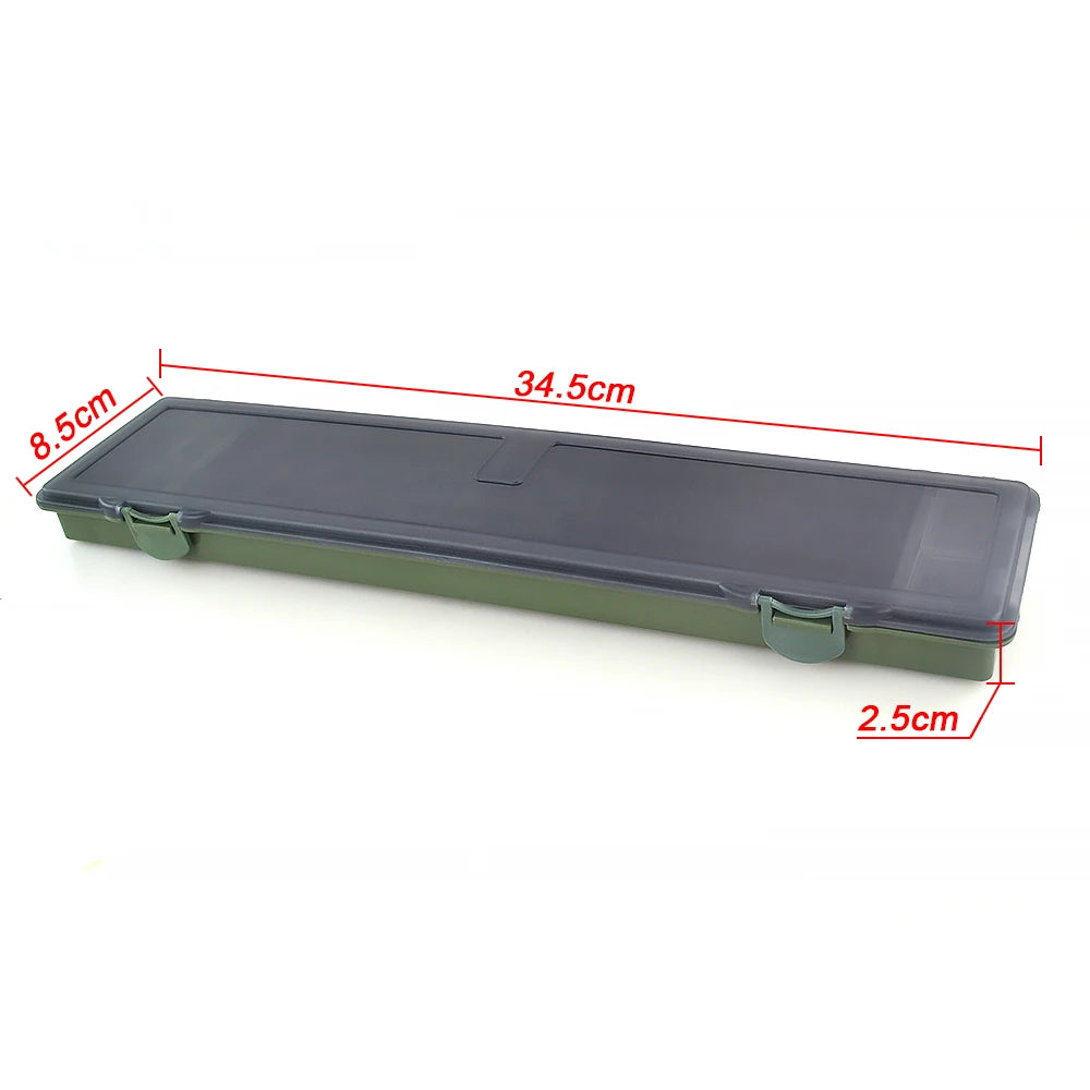 Hirisi Carp Fishing Tackle Storage Wallet, Rig Organizer Box with Stiff Hair Rig Board & Pins for Carp Rig Accessories Peaceful Pleasures Health and Wellness W102