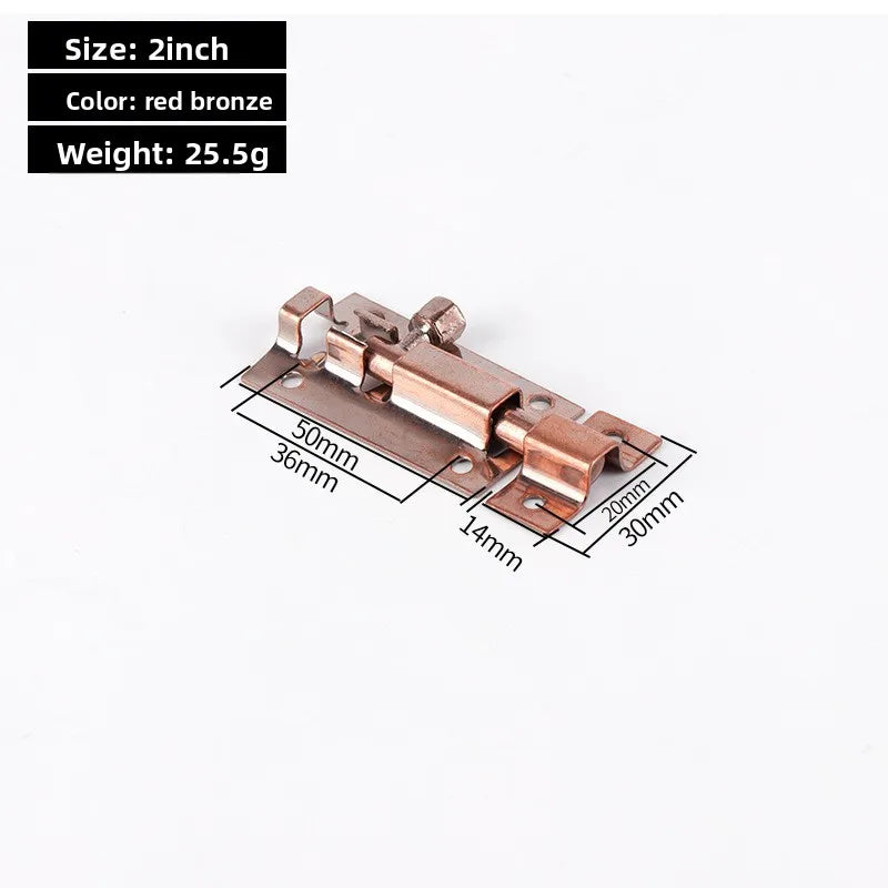 Aluminum Alloy Door Bolt Latch – Gate, Window & Home Lock