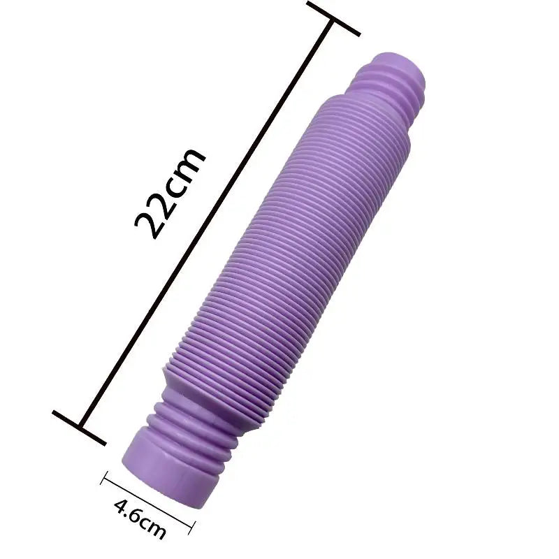 Collapsible Tunnel Tube Toy for Hamsters, Ferrets & Rabbits Small Pet Tunnel Toy Peaceful Pleasures Health and Wellness Purple