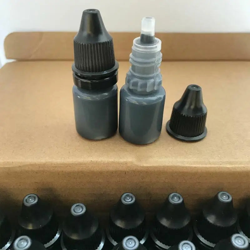 3PCS Black Ink Refills Parcel Privacy Information Eliminators Anti-theft ID Security Stamp Messy Code Confidential Seal Supplies Peaceful Pleasures Health and Wellness
