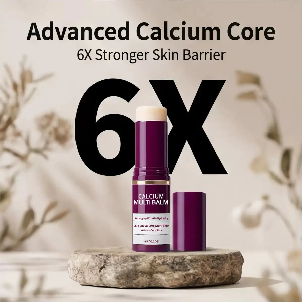 Calcium Collagen Multi Balm Stick – Firming & Hydrating Moisturizer Firming Balm Stick Peaceful Pleasures Health and Wellness