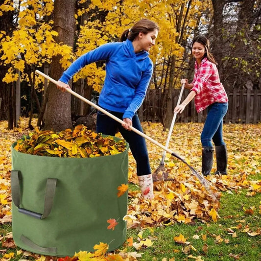 Heavy-Duty Foldable Garden Leaf & Compost Bag | Waterproof Garden Storage Bag Oasis Select